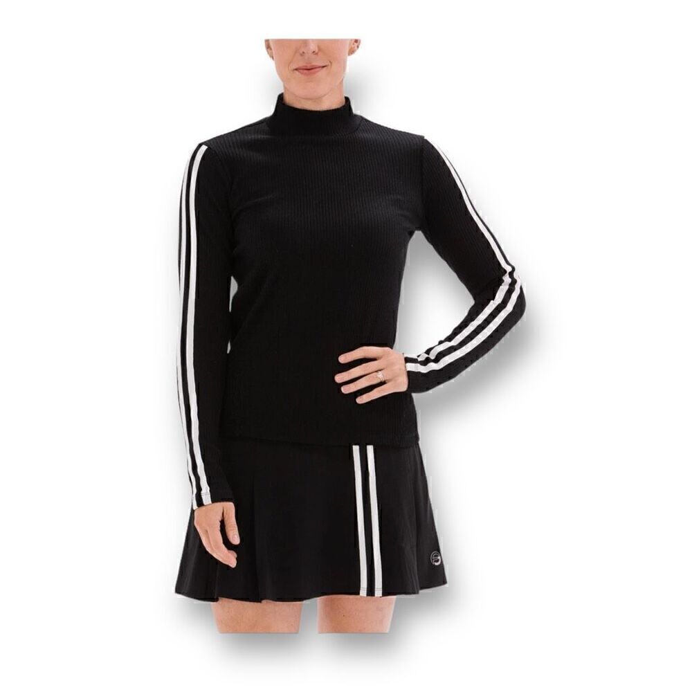 Foray Golf Mock Neck Knit Layer Top Size Extra Small